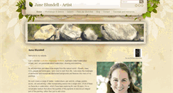 Desktop Screenshot of janeblundellart.com